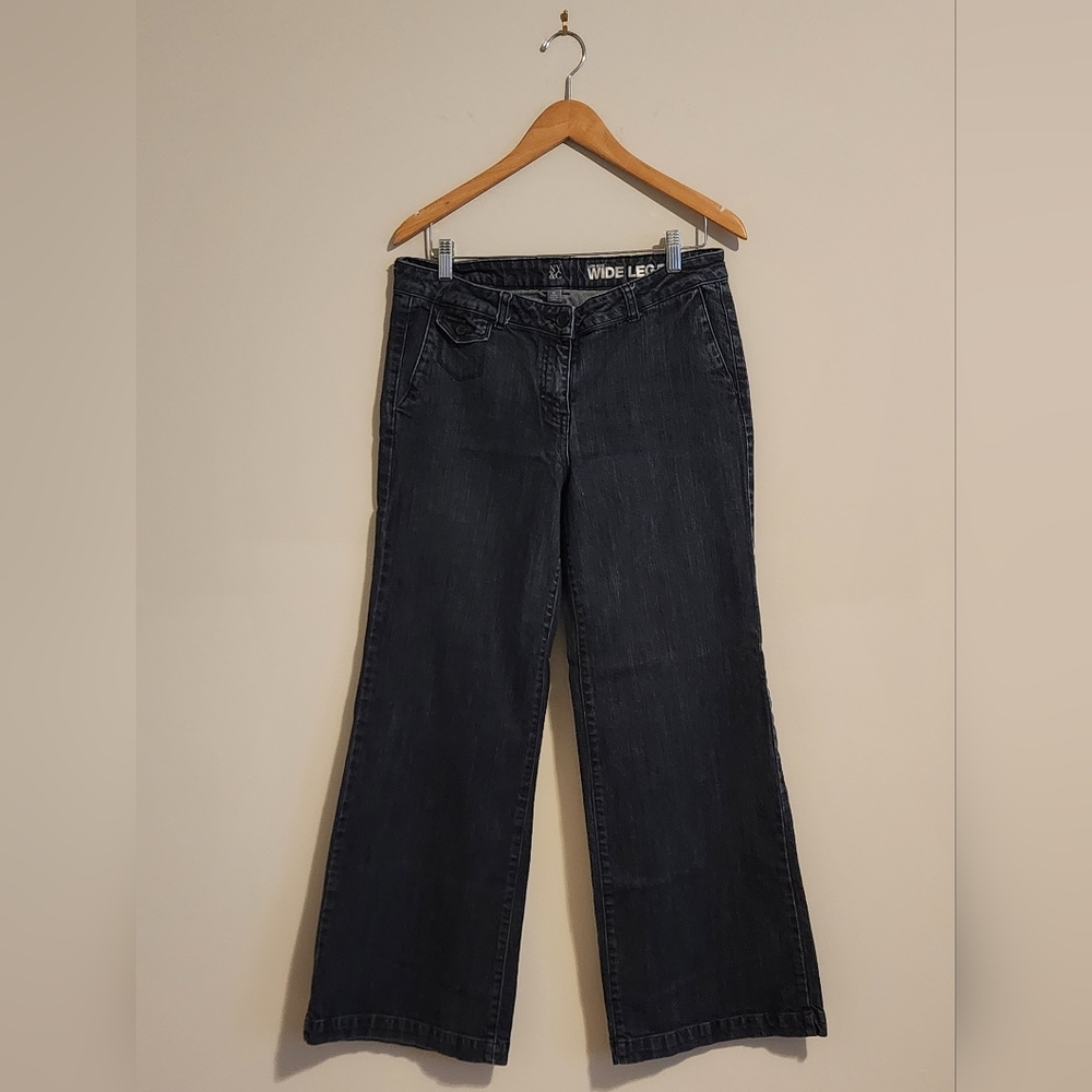 New York & Company Wide Leg Jeans